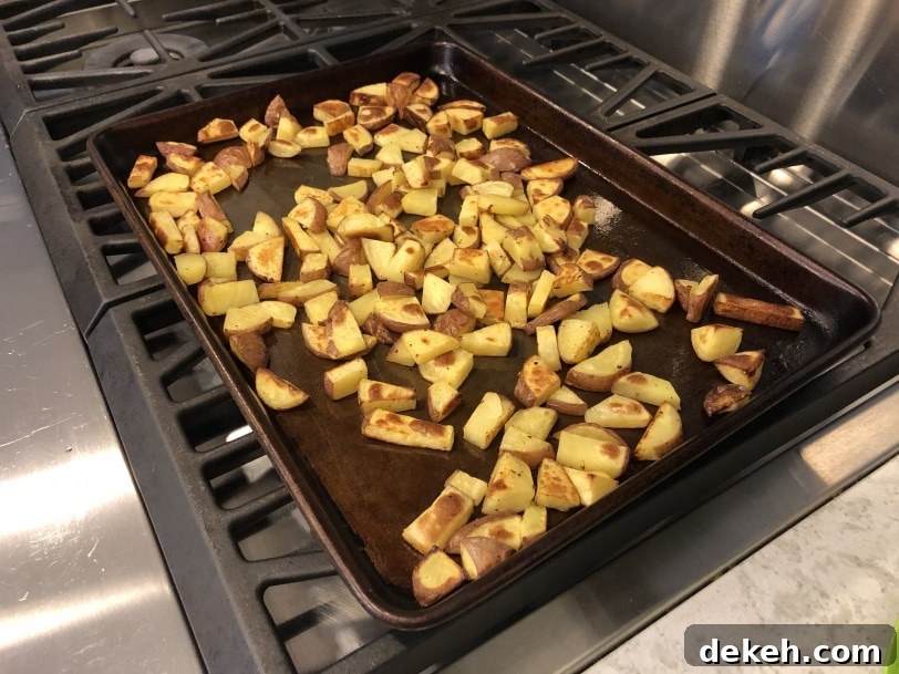 easy roasted red potatoes