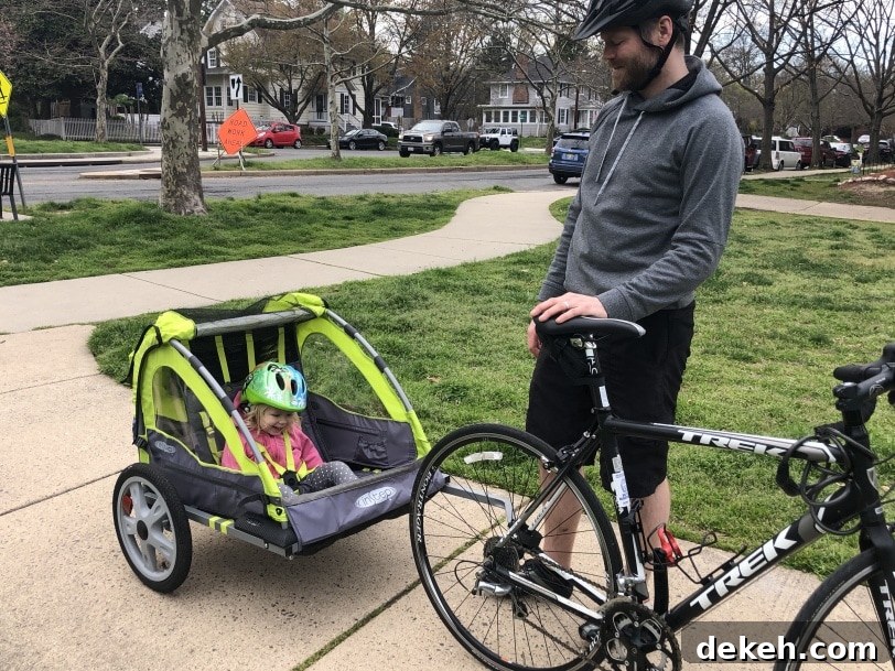 bike ride with toddler