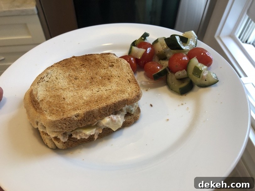 easy tuna salad with artichokes