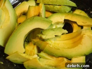 Sliced Avacado