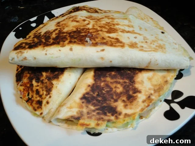 Fresh Made Quesadillas Ready to Eat