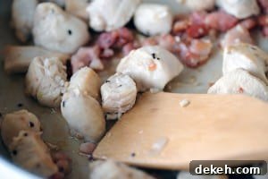 Pancetta and chicken