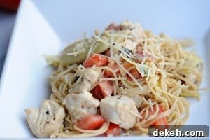Finished pasta