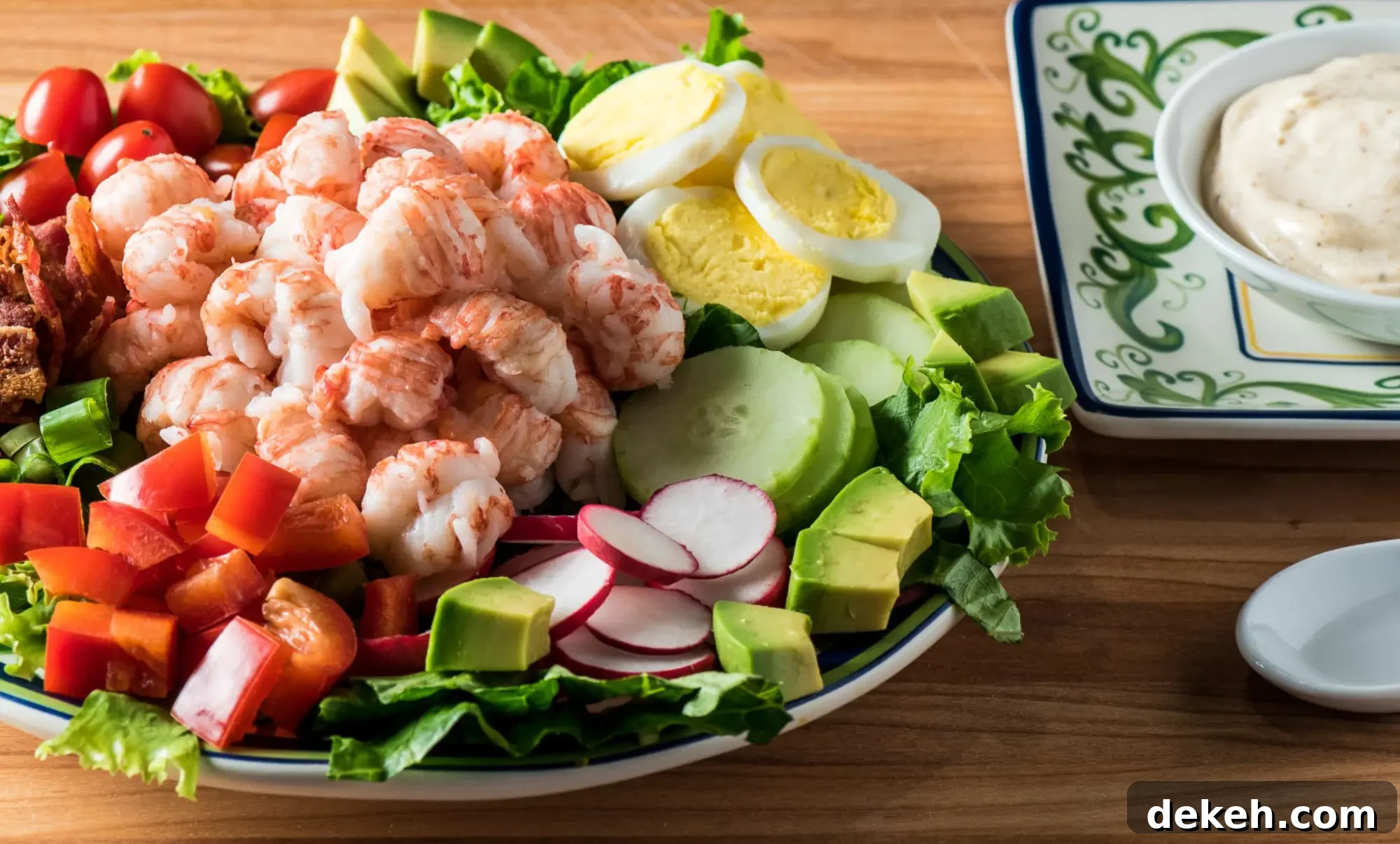Langostino Cobb Salad side view