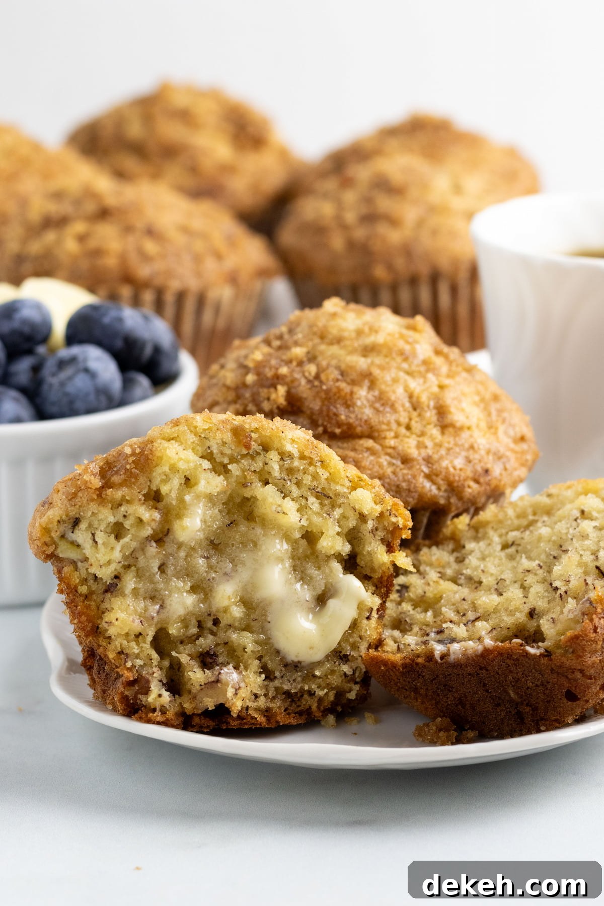 Dairy-free banana muffins