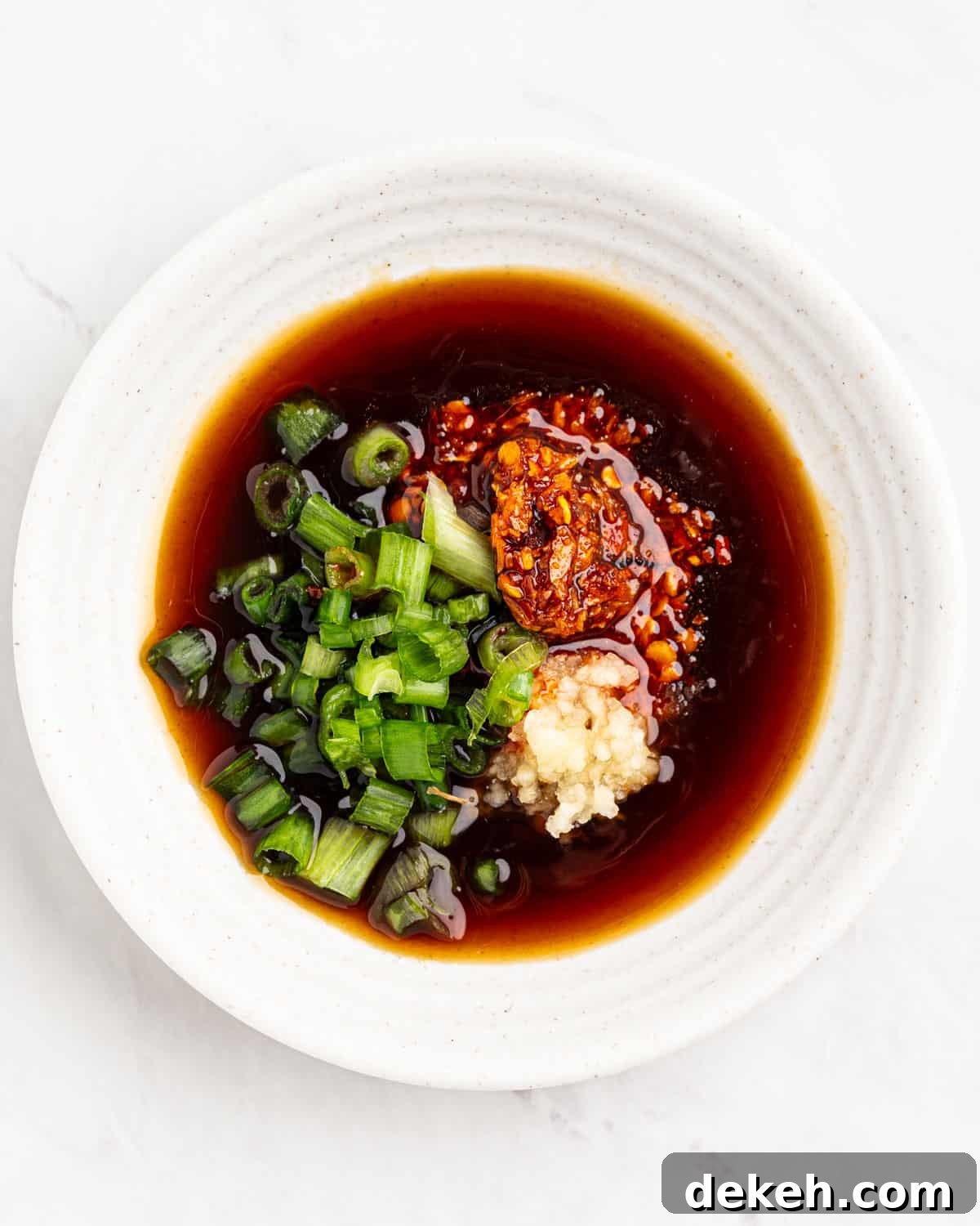Spicy Chili Garlic Sauce.