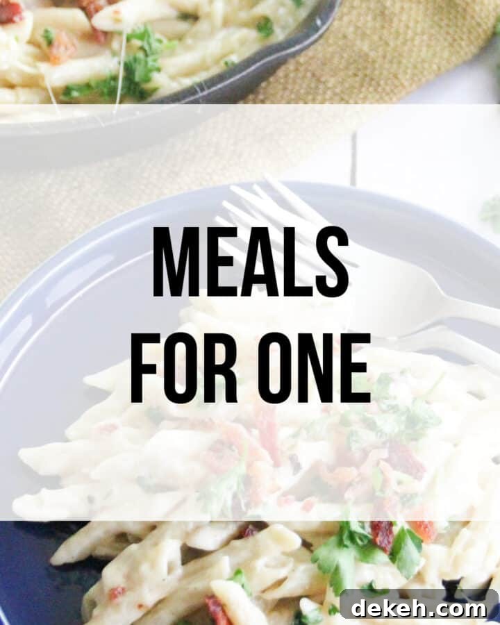 meals for one person