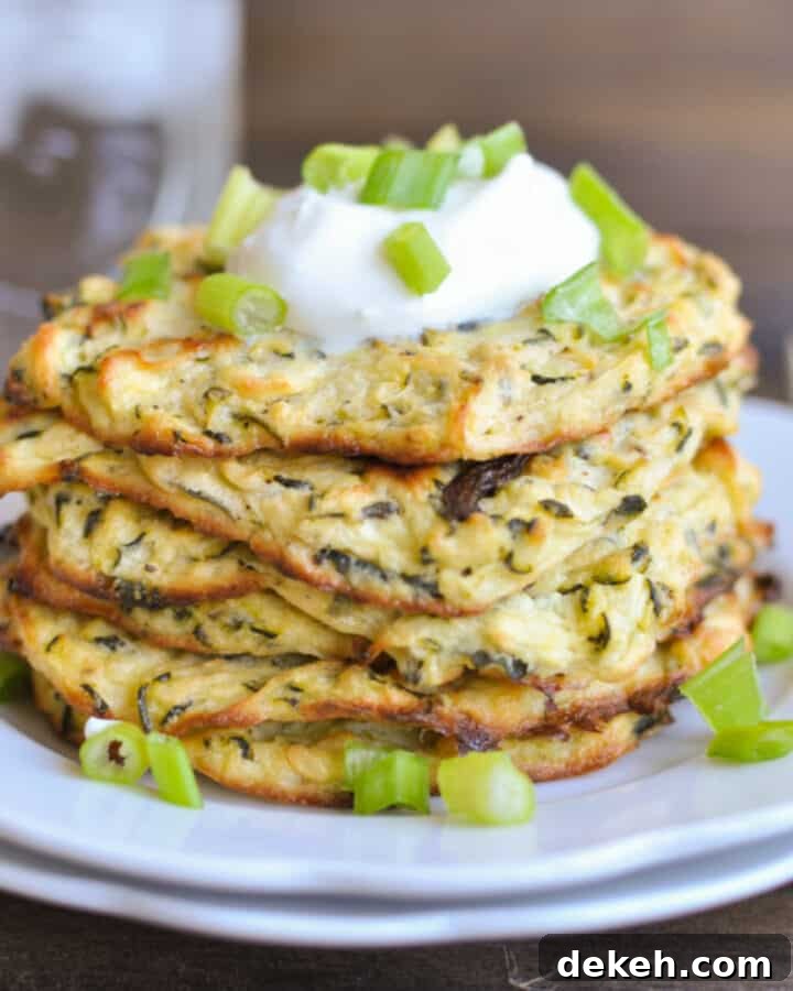 baked zucchini fritters
