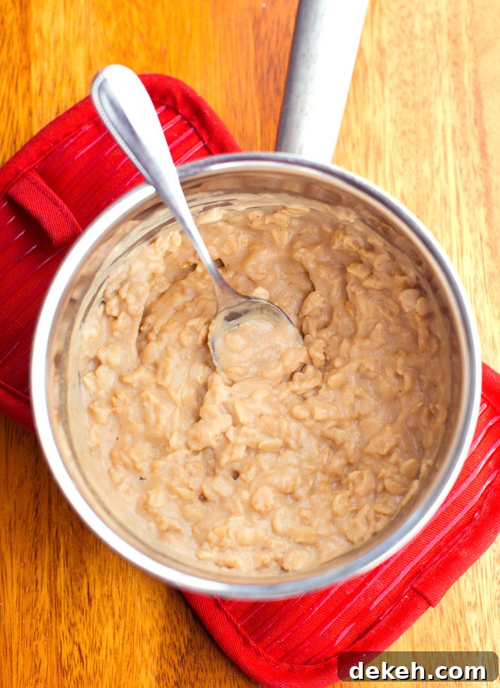 Stove Top Oatmeal In Pot