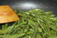 Garlic Parmesan Seasoned Green Beans