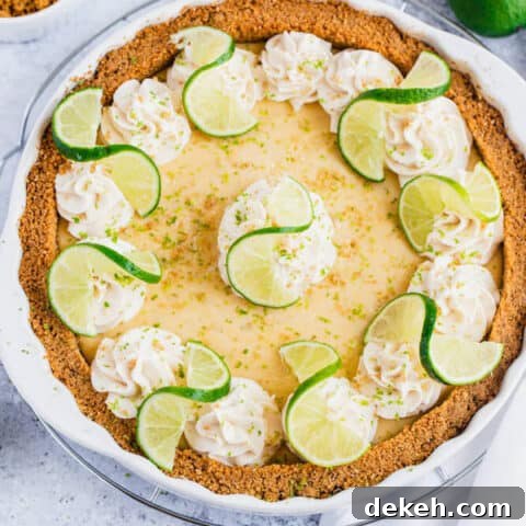 Key lime pie