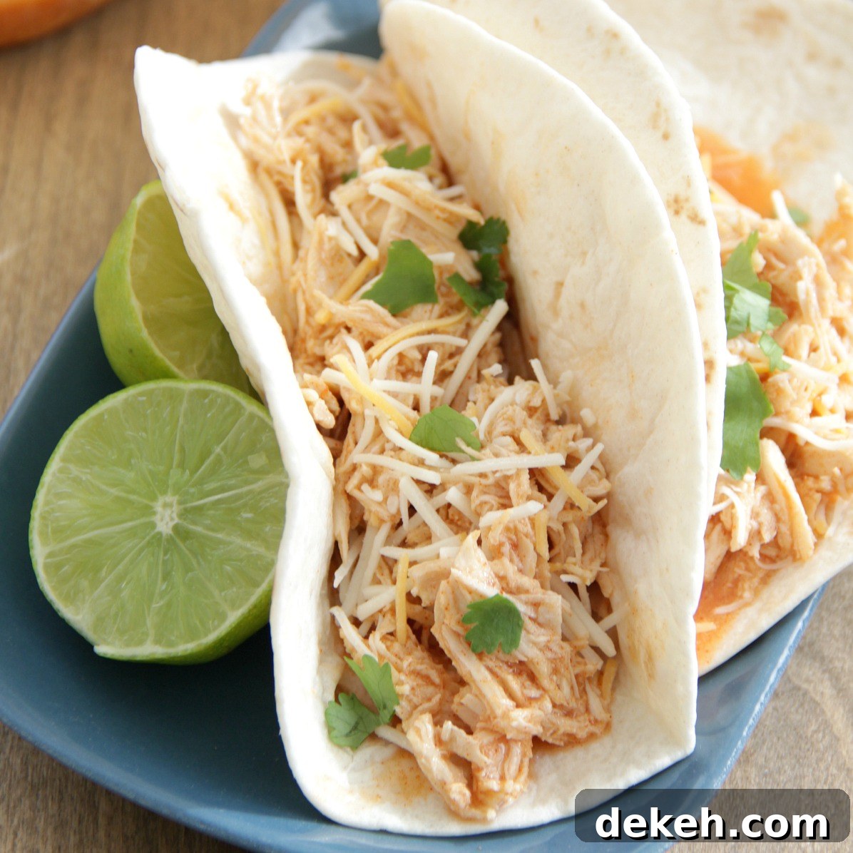 Slow Cooker Buffalo Chicken Tacos