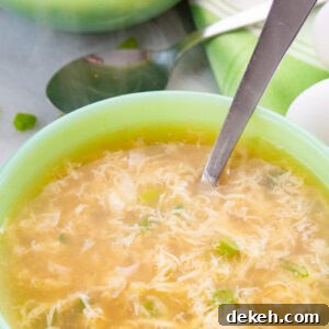Simple Egg Drop Soup