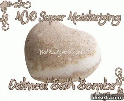 Soothing Oatmeal Bath Bombs for Dry and Sensitive Skin 2 oatmeal-bath-bombs