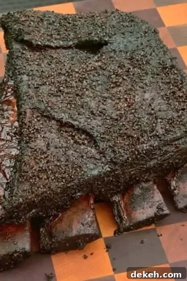 Smoked Beef Ribs with Garlic and Jalapeño 11 chipotle black pepper smoked beef ribs
