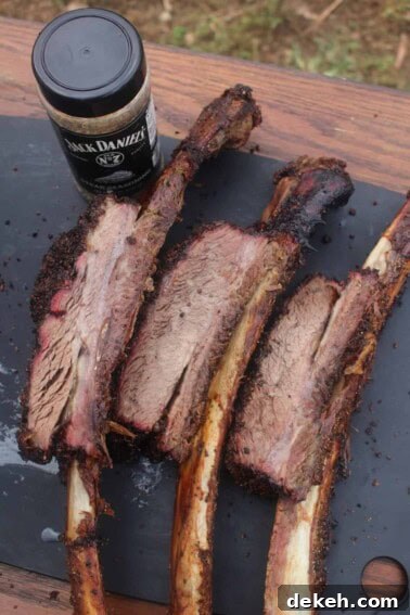 Smoked Beef Ribs with Garlic and Jalapeño 10 Jack Daniels Beef Ribs