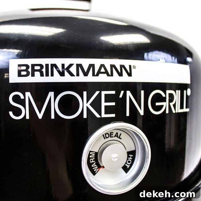 Brinkmann Smoke 'N Grill Review: Features, Performance & Value 3 brinkmann smoker chamber lid