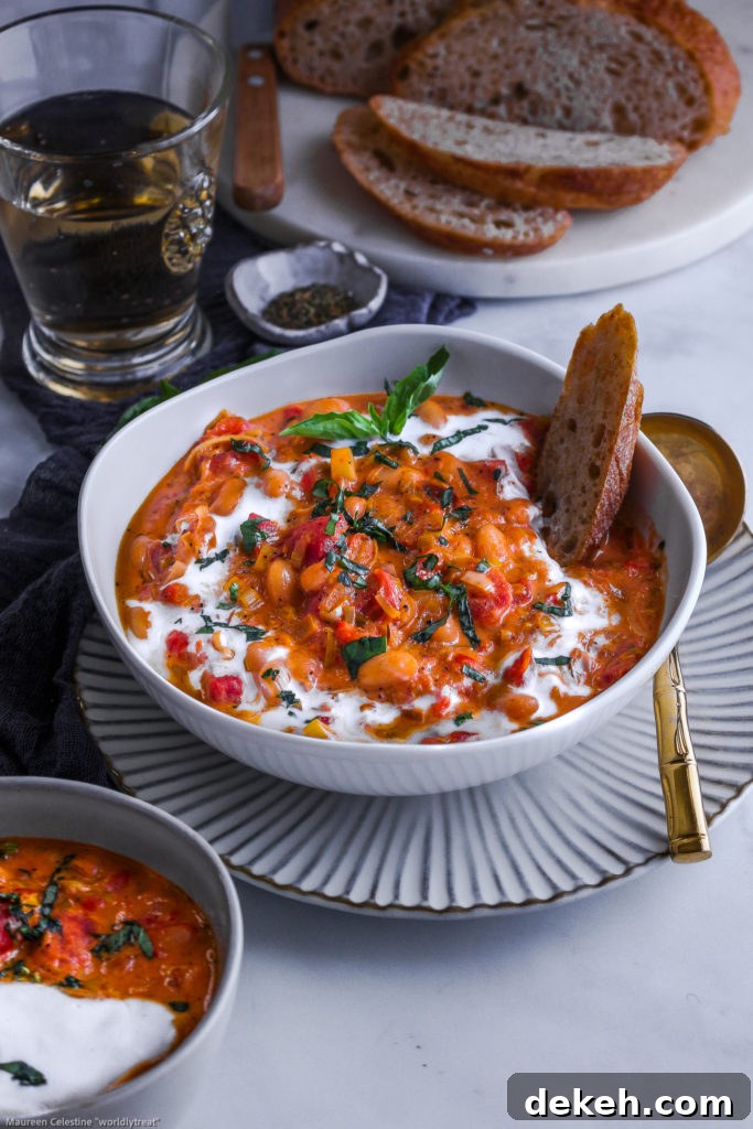 Tomato Basil Soup with Two-Bean Medley 6 Duo Bean Tomato Basil Soup
