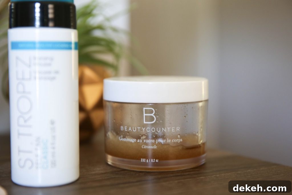 Prep Your Skin for a Spray Tan or At Home Self Tanner 4 PaleOMG - How to Prep For a Spray Tan or Self Tanner at Home