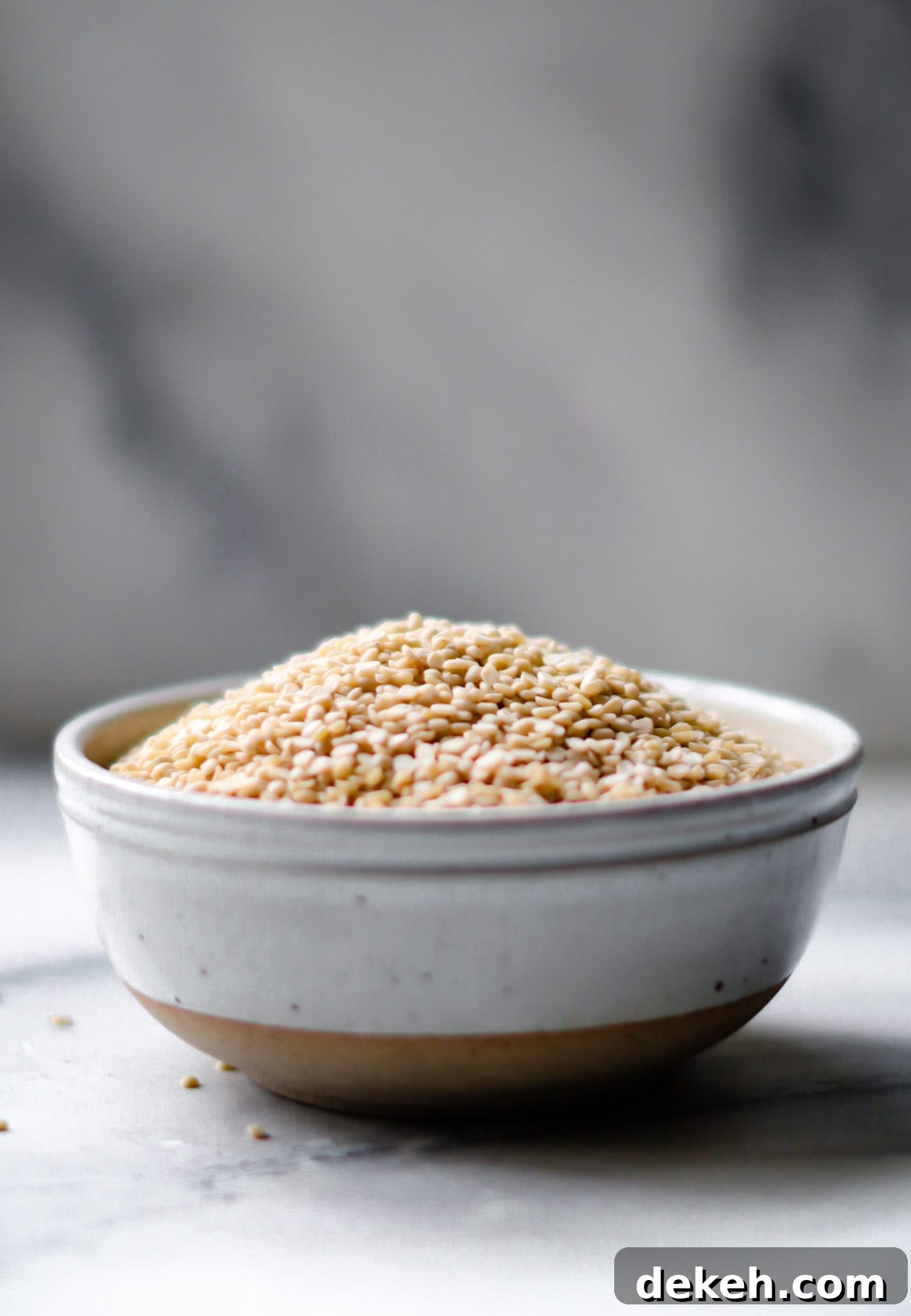 Authentic Pakistani Maash (Urad) Dal Recipe 3 A bowl of uncooked maash ki dal (urad dal).
