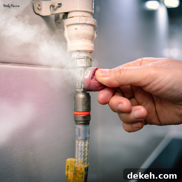 Natural Gas Leak Safety: Signs and What to Do 2 An image of a natural gas leak.