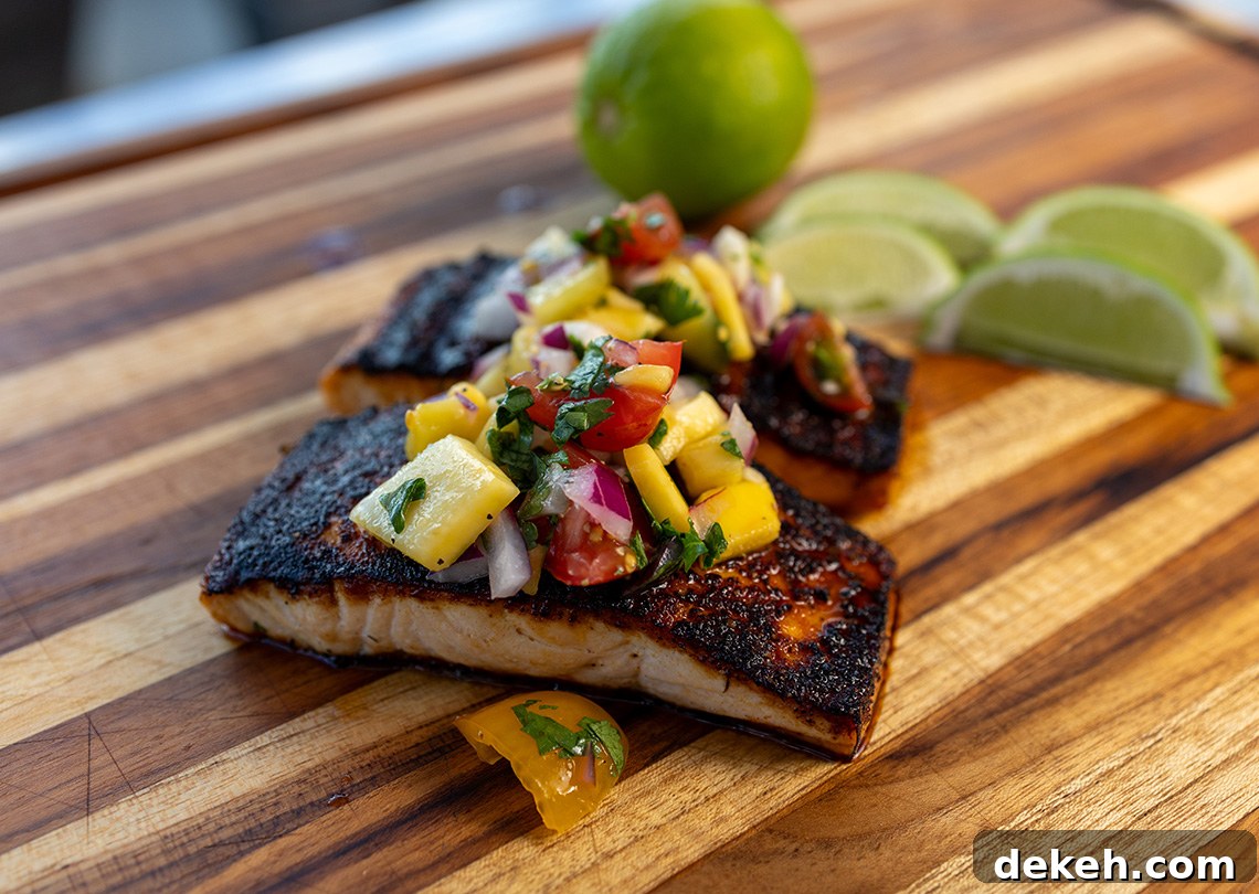 Crispy Ninja Woodfire Blackened Salmon Recipe 2 Ninja Woodfire Blackened Salmon