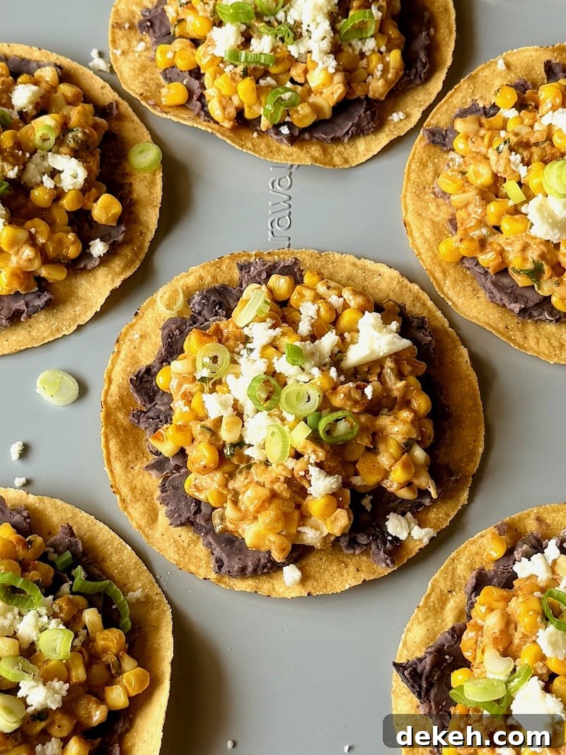 Street Corn Tostadas