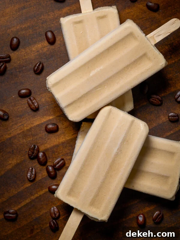 Creamy Strawberry Paletas: Homemade Mexican Ice Pops 6 Coffee paleta