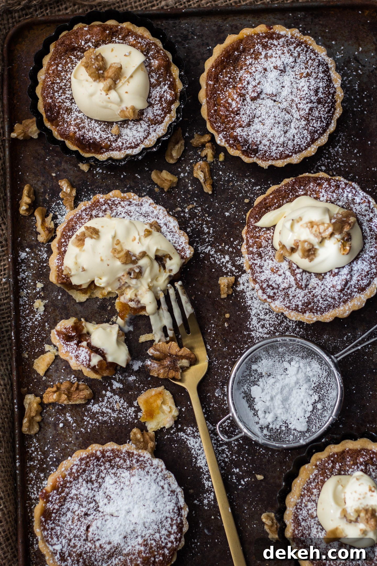 Caramel Walnut Tarts Gluten Free 2 Caramel Walnut Tarts Gluten Free 2